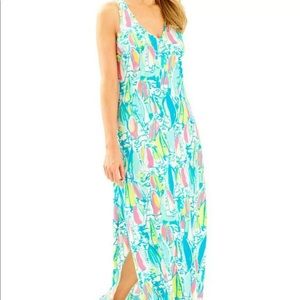 NWT Lilly Pulitzer Beach and Bae Kerri dress maxi dress